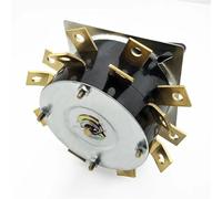 AUOQKQUT KDH-63/2 Interruptor selector de 16 terminales y 8 Posiciones, 63 A, 380 V CA, Interruptor de Cambio de 2 for máquina de soldar