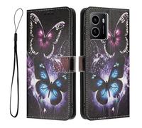 Auotu Funda Billetera Carcasa Caso Flip PU Cuero Magnetico Case Caja Cover para HMD Pulse Pro/HMD Pulse/HMD Pulse Plus Smartphone (Color 6)