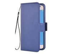 Auotu Funda with protección de la cámara Billetera Carcasa Caso Flip PU Cuero Magnetico Case Caja Cover para Doogee S118 / DOOGEE S Cyber/S Cyber Pro Smartphone (Azul)