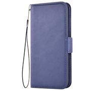 Auotu Funda with protección de la cámara Billetera Carcasa Caso Flip PU Cuero Magnetico Case Caja Cover para DOOGEE S200 / DOOGEE S200 X 5G Smartphone (Azul)