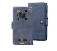 Auotu Funda with protección de la cámara Capirotazo Billetera Carcasa Caso Flip PU Cuero Magnetico Case Caja Cover para Ulefone Armor 26 Ultra 5G Outdoor Smartphone (Azul)
