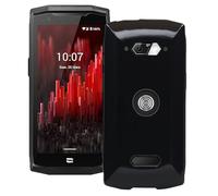 Auotu Funda with protección de la cámara de Silicona Carcasa TPU Silicone Case Cover Bumper para Crosscall Core M5 Smartphone (Negro)