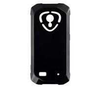 Auotu Funda with protección de la cámara de Silicona Carcasa TPU Silicone Case Cover Bumper para CUBOT Kingkong Mini 4 Smartphone (Negro)