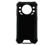 Auotu Funda with protección de la cámara de Silicona Carcasa TPU Silicone Case Cover Bumper para FOSSiBOT F101 Pro / F101 / F101P Smartphone (Negro)