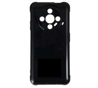Auotu Funda with protección de la cámara de Silicona Carcasa TPU Silicone Case Cover Bumper para Ulefone Armor X31 / Ulefone Armor X31 Pro Smartphone (Negro)