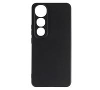 Auotu Funda with protección de la cámara de Silicona Carcasa TPU Silicone Case Cover Bumper para Vivo V50 Lite Smartphone (Negro)