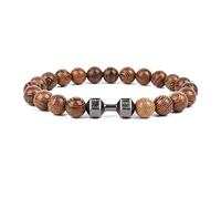 AUOU 1 pulsera con un patrón de constelación del signo del zodiaco Virgo Libra Sagitar cabra regalos lava lava piedra negra ónix pulsera, Piedra