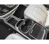 Auovo Alfombrillas Antipolvo compatibles con Chrysler Pacifica 2017-2019 2020 2021 2022, Accesorios para Ranura de Puerta, decoración Interior de automóvil, Consola Central, Forros de Puerta,