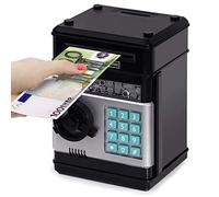 Auped - Hucha electrónica con contraseña, Mini ATM Caja Fuerte para niños, cumpleaños, niños y niñas