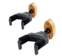 AUPHY Profesional Soporte de Pared para Guitarra,Autocierre por Gravedad & Diseño Giratorio, Gran Capacidad de Carga para Guitarras Acústicas y Clásicas y Guitarras y Bajos Eléctricos más Pesados