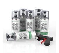 AUPRORIM Solid Llanta Spray Plata 400 ml, Pintura para Llantas