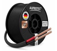 AUPROTEC 1.5mm² - 2 conductores 5m cable eléctrico redondo I aislamiento de PVC de pared fina DIN ISO 6722 I FLRYY cable automotriz para coche, remolque y caravana