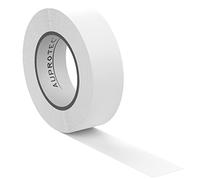 AUPROTEC 1 rollo VDE cinta aislante eléctrica cinta aislador PVC 15mm x 10 DIN en 60454-3-1 Color: Blanco