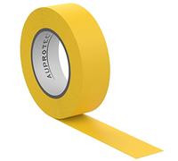 AUPROTEC 1 rollo VDE cinta aislante eléctrica PVC cinta adhesiva 15mm x 10m DIN EN 60454-3-1 color: amarillo