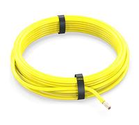 AUPROTEC Cable de vehículo de 25 m 1,0 mm² FLRY-B cable para coche como anillo color amarillo