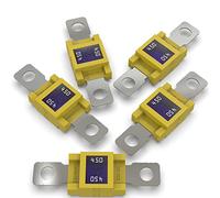 AUPROTEC Fusible MEGA Fusibles de alta corriente atornillables 80A - 500A selección: 450A Ampere amarillo, 5 piezas