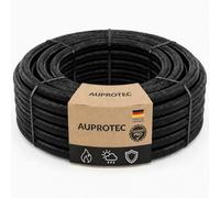 AUPROTEC Tubo Corrugado sin Ranura 2 a 50 m/Conducto para Cables subterráneos/Resistente a los Rayos UV/Manguera Protectora de Cables Negro - Diámetro Interior 4.5 mm, Longitud 5 m
