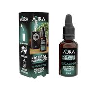 AURA | Aceite Esencial para Humidificador | 25ml | 0% Alcohol (25ml, Eucaliptus)
