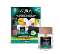 AURA | Ambientador Mecha Perfumada| Ecopack | Duración 4 Semanas | 40ml | 0% Alcohol | 100% Reciclable (Aire Fresco)