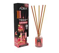 Aura | Ambientador Mikado| | Aroma Canela y Manzana | 100% Puro | Duración 4 Semanas | 30ml | 0% Alcohol