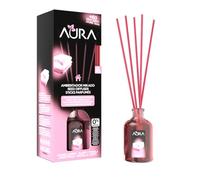 AURA | Ambientador Mikado con Varillas | Larga Duración 8 Semanas | 0% Alcohol | 50ml (Aroma a Limpio, 50ml)