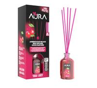 Aura | Ambientador Mikado con Varillas | Larga Duración 8 Semanas | 0% Alcohol | 50ml | (Cereza, 50ml)