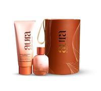 Aura by Helena Coelho Coffret Aura Radiant Collection | Set de Regalo con Eau de Parfum EDP 75ml y Loción Corporal Hidratante 200ml con Caja