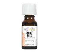 AURA CACIA - 100% Pure Essential Oil Replenishing Carrot Seed - 0.5 fl. oz. (15 ml)