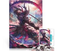 Aura de samurái Japonesa Rompecabezas para Adolescentes 1000 Piezas Juegos educativos Juguetes de Bricolaje Regalo de cumpleaños, Regalos 38x26cm