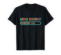 Aura Energy 41 67 Broma 4167 Gracioso Gen Z Slang Cuarenta Un Meme Camiseta