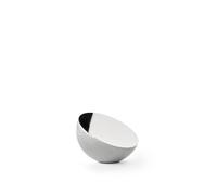 New Works Espejo de mesa Aura, Ø 13 cm, acero inoxidable, pulido