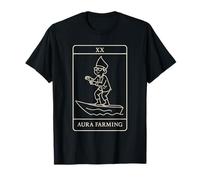 Aura Farming Tarot Card Funny Kid - Boat Race Dancing Meme Camiseta