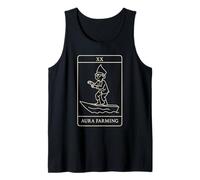 Aura Farming Tarot Card Funny Kid - Boat Race Dancing Meme Camiseta sin Mangas
