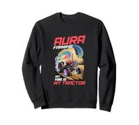 Aura Farming Tractor Mi Estilo es mi Tractor Amante Sudadera