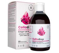 Aura Herbals Colladrop - colágeno líquido de pescado + Vitamina C - 500 ml