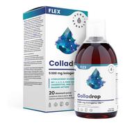 Aura Herbals - Colladrop Flex, colágeno marino, 5000 mg (500 ml)