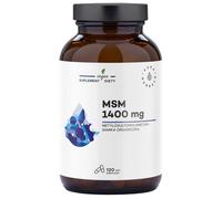 Aura Herbals MSM 1400 mg, Azufre orgánico - 120 cápsulas