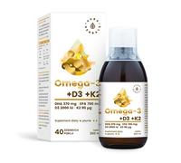 Aura Herbals - Omega-3 370 DHA / 700 EPA + D3 2000 UI + K2 (200 ml)