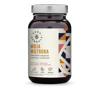 Aura Herbals - Soporte Hepático con Alcachofa, Cardo Mariano y Cúrcuma (60 cápsulas)