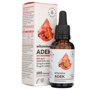 Aura Herbals Vitamina ADEK A + D3 (2000IU) + E + K2 MK7 gotas - 30 ml