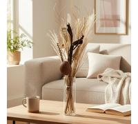 Aura Maison Flores Secas Decoracion, Ramo Flores Secas Naturales 60cm, Hecho en España, Flor Seca Decoracion Hogar, Ramas Decorativas para Jarrones Decorativos Modernos para Home Decoration