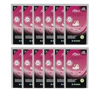 AURA | Pack 12 Ambientador Percha para Armario | Ecopack 100% Reciclable | Larga Duración 60 Días | 0% Alcohol (PACK 12, Fresa y Nata)