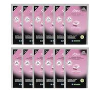 AURA | Pack 12 Ambientador Percha para Armario | Ecopack 100% Reciclable | Larga Duración 60 Días | 0% Alcohol (PACK 12, Aroma a Limpio)