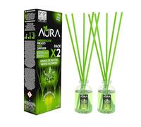 Aura | Pack 2 Ambientador Mikado | 30ml | 100% Puro | Duración 4 Semanas | 2x30ml | 0% Alcohol (Dama de noche, 2x30ml)