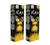 Aura | Pack 4 Ambientador Mikado | 30ml | 100% Puro | Duración 4 Semanas | 4x30ml | 0% Alcohol (4x30ml, Vainilla)
