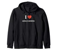 Aura Sport Indonesian Simple Funny i love Aura Farming Sudadera con Capucha