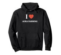 Aura Sport Indonesian Simple Funny i love Aura Farming Sudadera con Capucha