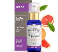 Aura Spray "Let Go". Hecho en Bali con Aceites Esenciales y Cristales Curativos. 100ml