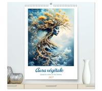 Aura végétale - Quand les arbres se font femmes (Calendrier mural haut de gamme 2027 DIN A2 horizontal), CALVENDO calendrier mensuel: Un an de fusion fascinante entre l'arbre et la femme.
