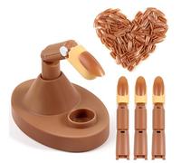 AuraFusion Mano de práctica para uñas de gel, 3 dedos ajustables para práctica y 100 puntas de uñas intercambiables, mano para diseño de uñas para mujeres y chicas, Blanco.